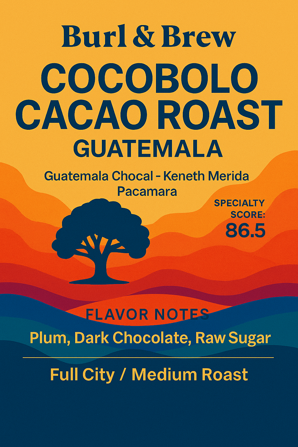 Cocobolo Cacao Roast – Burl & Brew